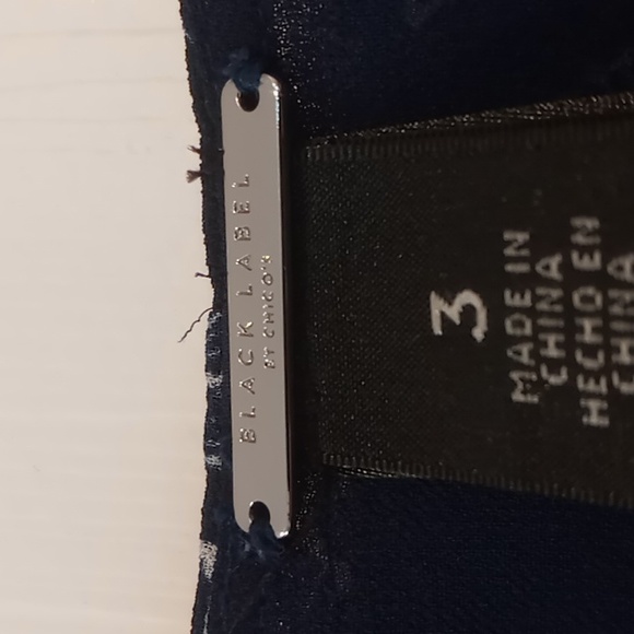 Chico's BLACK LABEL Full Zip 3/4 sleeve  lightweight jacket like new size 3 (16) - Picture 3 of 10